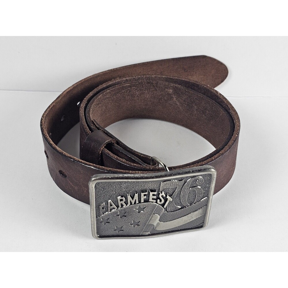 FARMFEST 76 Limited Edition Belt Buckle America's Salute to Agriculture